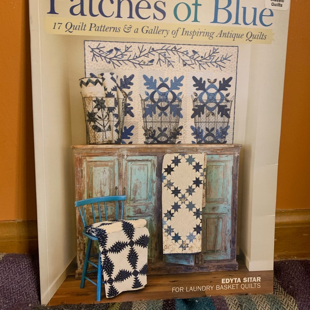 Patches of Blue Quilt Pattern Book